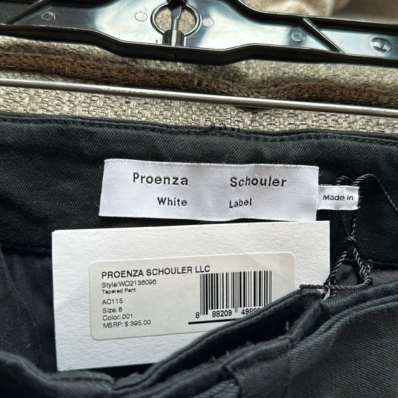 PROENZA SCHOULER
White Label cotton twill tapered pants size 8 - Picture 8 of 9